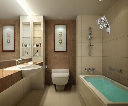 Tiết kiệm chi phí sưởi ấm với đèn sưởi nhà tắm giá tốt