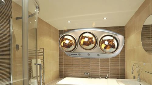 Cách lắp đặt đèn sưởi nhà tắm phù hợp 
