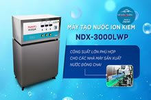 THIẾT BỊ TẠO NƯỚC ĐIỆN GIẢI ION KIỀM ĐÓNG CHAI ALKALINE WATER IONZER NDX-3000LMW